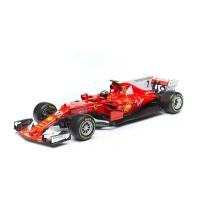 Bburago Коллекционная машинка Феррари 1:18 Ferrari Racing SF70H, 18-16805, красный