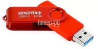 Флешка SmartBuy Twist USB 3.0, 16 ГБ, красный