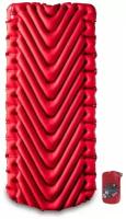 Надувной коврик Klymit Insulated Static V Luxe pad Red, красный 06LIRd02D