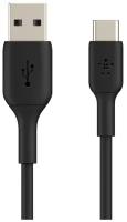 Кабель Belkin USB-C - USB-C, 1м, пластик, черный (CAB003bt1MBK)