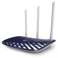 Маршрутизатор беспроводной TP-Link Archer C20 10/100BASE-TX синий