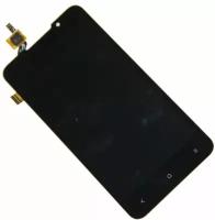 Дисплей (экран) в сборе с тачскрином для HTC Desire 516 черный / 540x960