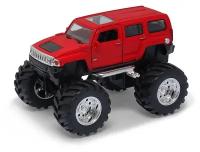 Машинка Welly 47001 Велли Модель машины 1:34-39 Hummer H3 Big Wheel