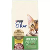 Cat Chow Сухой корм для стерилизованных кошек и кастрированных котов Cat Chow Special Care с индейкой 7 кг