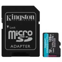 Карта памяти Kingston Canvas Go! Plus microSDXC UHS-I Cl10 +ад, SDCG3/128Gb