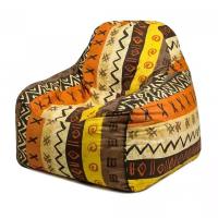 Кресло-мешок Комфорт Пазитифчик Африкан (жаккард) 80х80 см