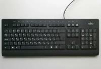 Клавиатура Fujitsu Keyboard KB955 USB Black RU/US