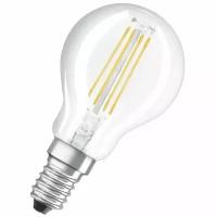 Светодиодная лампа Ledvance-osram OSRAM FIL SCL P40 4W/827 230V CL FIL E14 470lm FS1 филаментная