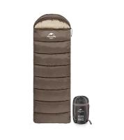 Спальный мешок Naturehike U Series Двойной хлопок осень-зима Brown U250S, 6927595769294