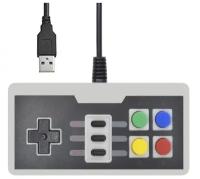 Игровой джойстик PALMEXX NES для ПК, ноутбука, SmartTV; USB2.0, проводной, 1.8м