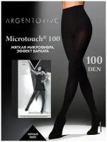 Колготки Argentovivo Microtouch, 100 den, размер 3, черный