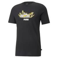 Футболка/PUMA/67176401/Sneaker Graphic Tee/черный/S