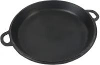 Сковорода - жаровня - крышка для казана чугунная диаметр 36,5 см