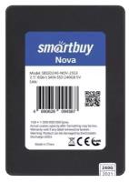 Smart buy накопитель Smartbuy SSD 240Gb Nova SBSSD240-NOV-25S3 SATA3.0, 7mm