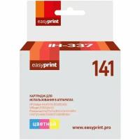 Картридж струйный Easyprint IH-337 (CB337HE/141/CS CB337) для принтеров HP, цветной