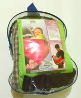 Гамак-перевязь для ношения ребенка от 2 до 9 кг (арт.80060) светло зеленый С1