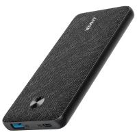 Внешний аккумулятор Anker PowerCore Sense Fabric 10000 мАч, чёрный