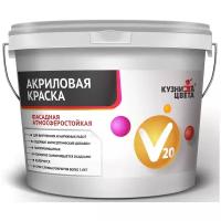 Краска акриловая Кузница цвета V20 полуматовая бесцветный 2.7 л 3.5 кг