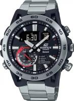 Наручные часы CASIO Edifice ECB-40D-1A, черный, серый