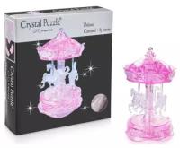 Пазл 3D Crystal Puzzle Карусель розовая