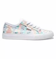 Скейтовые Кеды DC SHOES Manual White/Print, Цвет мультиколор, Размер 7B