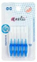 Ершики Azotii Q-SHAPED Interdental Brushes 1,0-1,2 мм, 5 шт