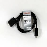 Кабель а/в TELECOM 1.8m м HDMI-VGA_M/M TA670-1.8M