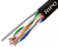 Сетевой кабель Ripo UTP 4 cat.5e 24AWG Cu Outdoor 100m 001-112018/100