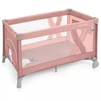 Манеж-кровать Baby Design Simple, 08 розовый