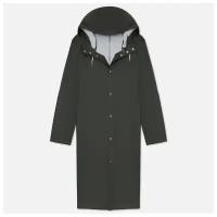 Мужская куртка дождевик Stutterheim Stockholm Long зелёный, Размер M