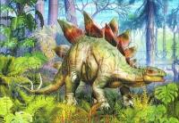 Пазл Динозавр стегозавр 30 элементов