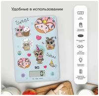 Кухонные весы BQ KS1001, совы