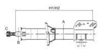 SCT GERMANY Z3110R амортизатор Z 3110 R SCT