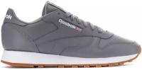 Кроссовки Reebok Classic Leather, размер 9.5, серый