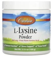 Carlson L- lysine лизин в порошке 100 гр