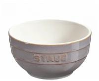 Миска Staub Ceramics (700 мл), 14 см, античный серый