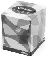 Салфетки бумажные косметические для лица Kleenex / Клинекс 8834 в кубе, 1 шт