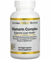 California Gold Nutrition Silymarin Complex капс., 0.2 г, 120 шт., нейтральный