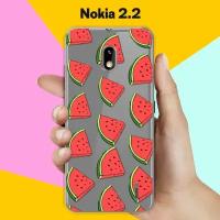 Силиконовый чехол на Nokia 2.2 Арбуз / для Нокия 2.2