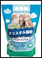 HAKASE AREKKUSU Наполнитель Fresh Active силикагелевый 3,8л