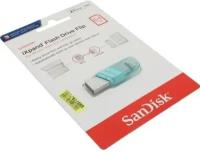 Флешка Sandisk Flip iXpand SDIX90N-064G-GN6NK 64 Гб Mint