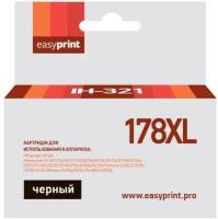 Картридж струйный Easyprint IH-321 (CB321HE/CB321/CN684HE/178XL/178 XL) для принтеров HP, черный