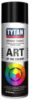 Аэрозольная краска Tytan Professional Art of the color, матовая, 400 мл, RAL 9004M, черная