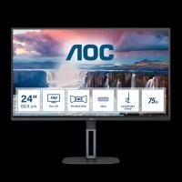 23.8" Монитор AOC 24V5C 1920x1080, Black