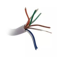 Кабель Exegate EX281816RUS UTP 4 пары кат.5e CCA, 24AWG, бухта 100м, серый, PVC