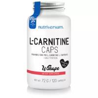 Л-Карнитин в капсулах Nutriversum L-Carnitine 120 капс