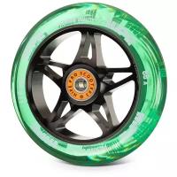 Колесо HIPE Star 110mm black/transparent green