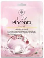 MEDB 1 Тканевая маска для лица с экстрактом плаценты Day Placenta Mask Pack 27 мл