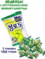 Карамель леденцовая GREEN GRAPE CANDY (Грин Грейп Кэнди), 153 грамма