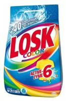 Стиральный порошок Losk Active Zyme 6 Color автомат для цветного белья 4,05 кг